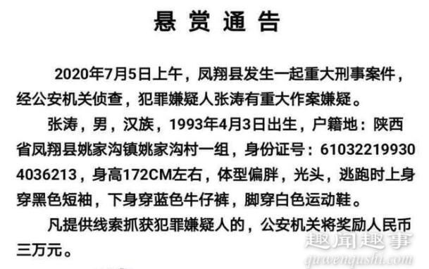 陕西凤翔发生重大刑事案件 到底是什么情况?