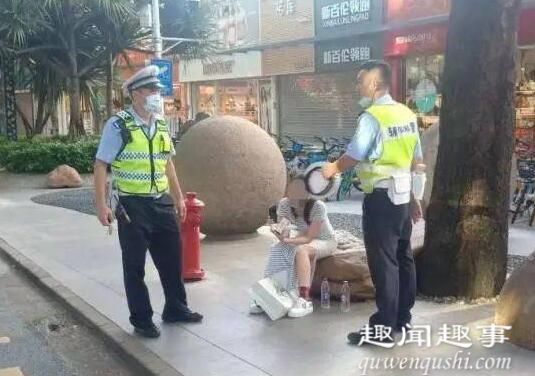 吓人!交警发现女司机闹市停车后纹丝不动 掀开后备箱瞬间直捂鼻子