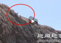 男子看到悬崖有黑点晃动 拉近一看有人从40米高处直接跳下画面曝光实在令人震惊