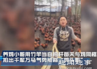 近日,贵州瓮安一农村小伙走红,因养殖成千上万只鸡被称“鸡头哥”。他用竹竿当
