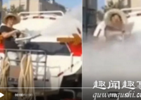 杭州一对母子走在路上,一旁作业的洒水车突然对准他们疯狂喷水,原因曝光令人无语