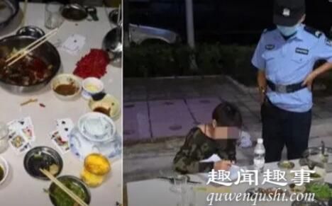 10月14日,云南一女子晚上被朋友邀请吃烧烤,结果等她上完厕所回来,看到一幕当场