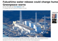 福岛核污水排海洋或损害人类DNA 日本为什么这么着急排核污水?