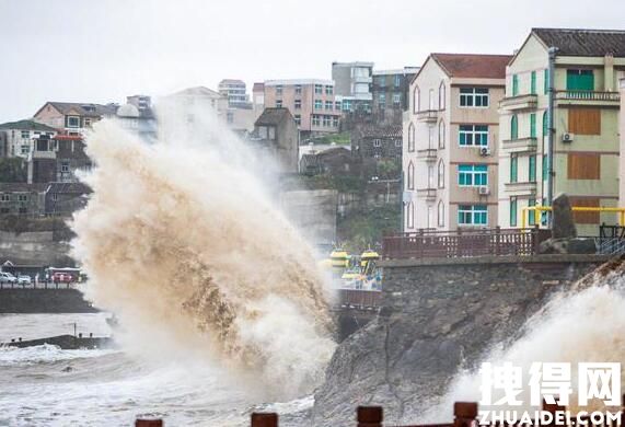 轩岚诺逼近 台州海岸边掀10米巨浪 背后真相实在让人惊愕