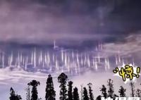 韩国济州岛夜空出现不明“光柱” 意外至极原因简直太罕见了