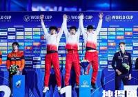 速度滑冰世界杯中国队再夺一金 表现不俗令人感动