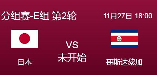 日本vs哥斯达黎加比赛预测比分