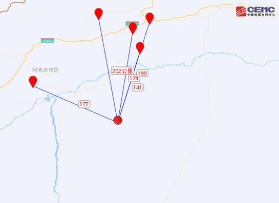 新疆阿克苏地震最新消息今天2023 刚刚新疆阿克苏地区发生6.1级地震