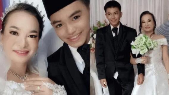 印尼41岁富婆与闺蜜16岁儿子结婚 内幕曝光简直太意外了